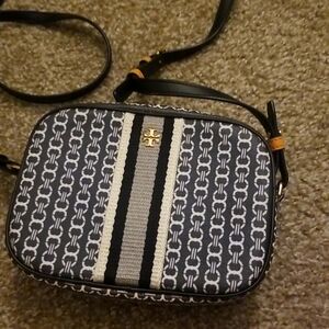 Tory Burch Gemini mini canvas crossbody